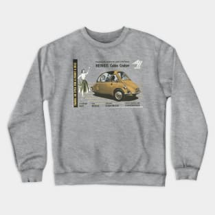 HEINKEL BUBBLE CAR - advert Crewneck Sweatshirt